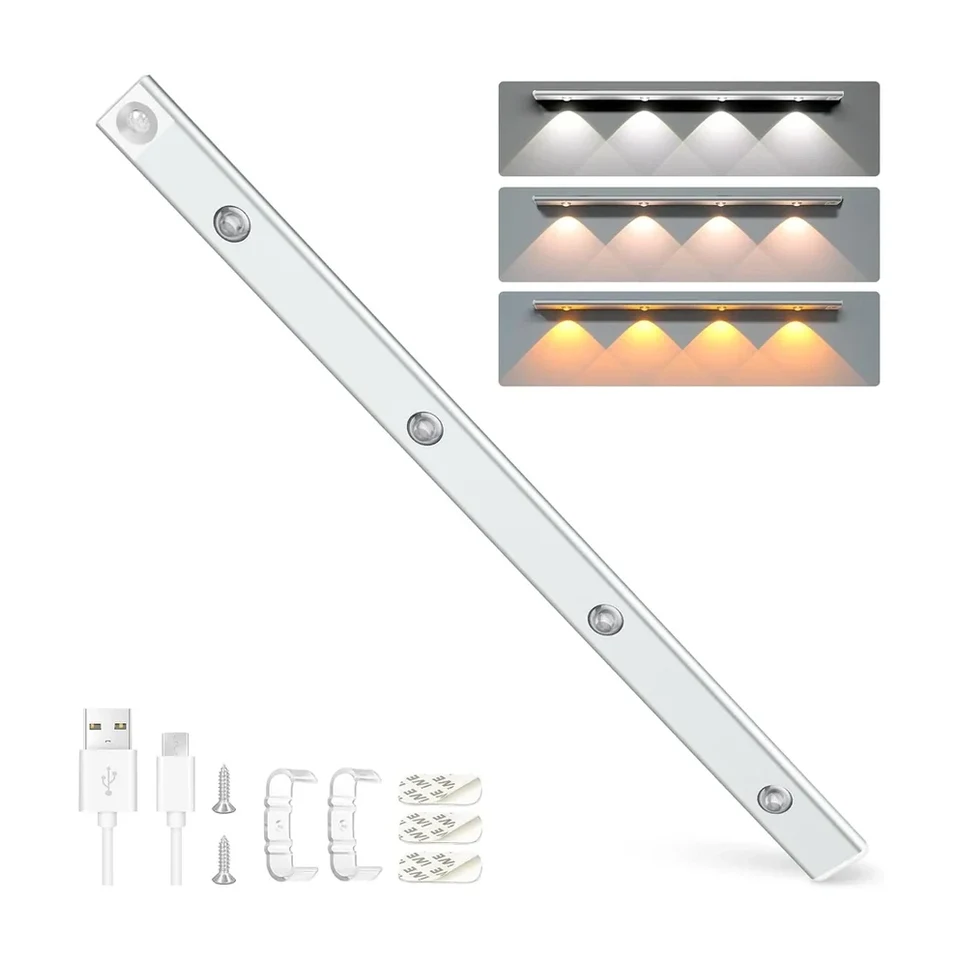 Luz LED recargable con sensor de movimiento 60 cm